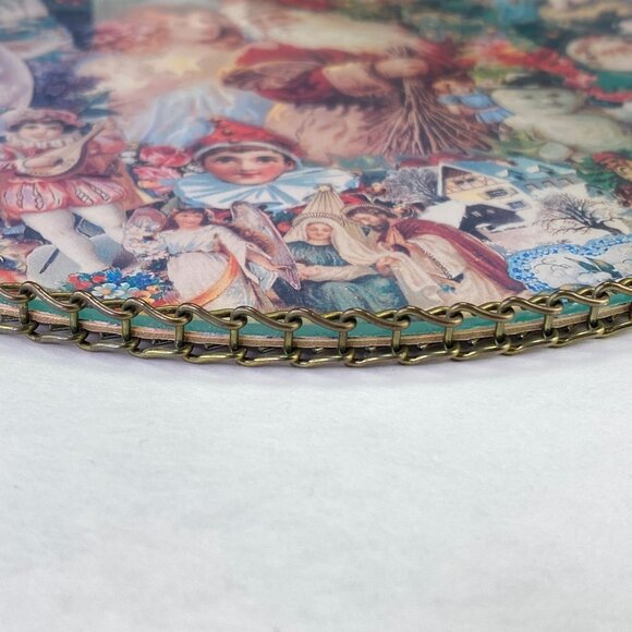 Vintage Victorian Flue Covers Gallery Graphics Christmas Wall Décor - Picture 8 of 10